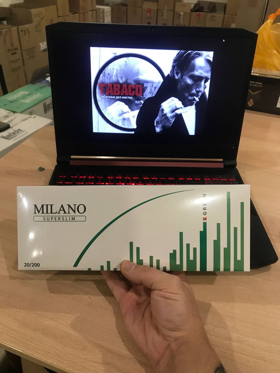 Milano Superslims Menthol