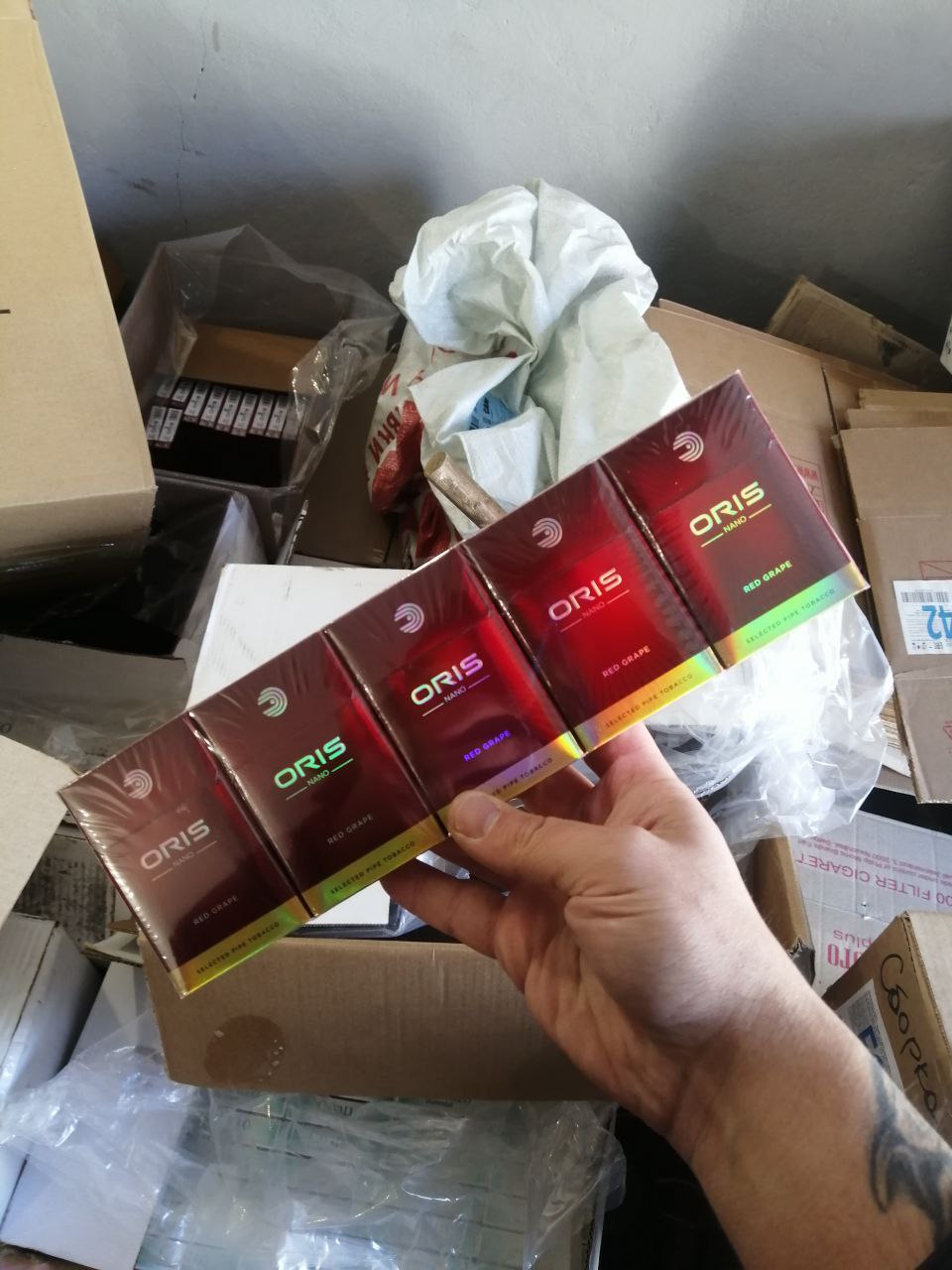 Oris Nano Red Grape красные