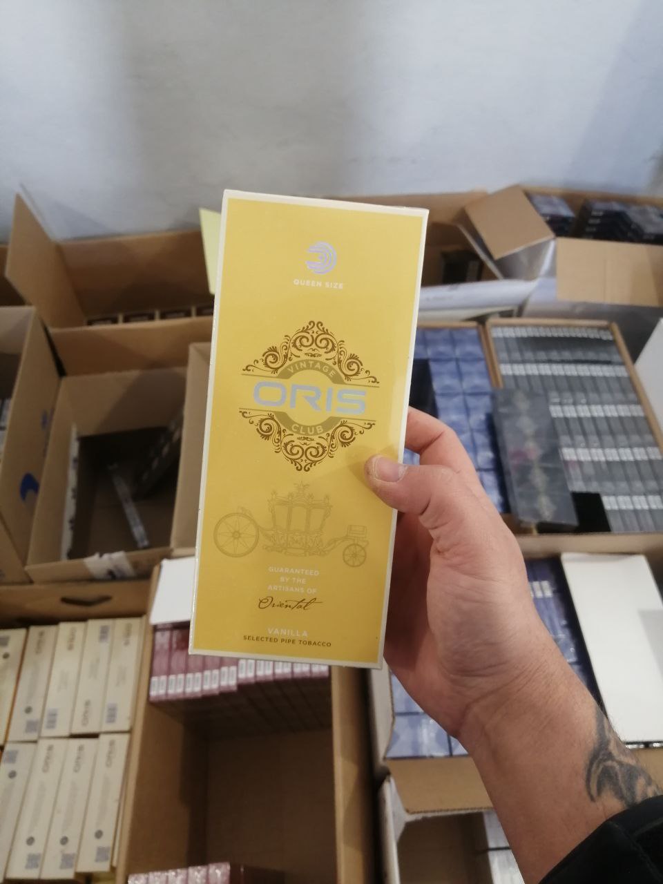 Oris QS ваниль