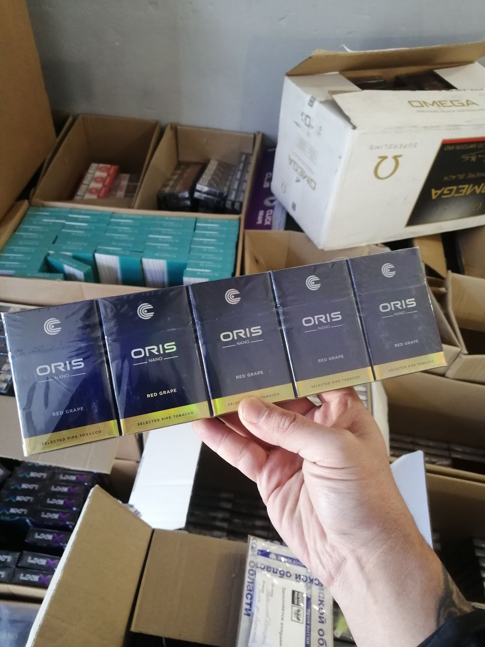 Oris Nano Red Grape синие