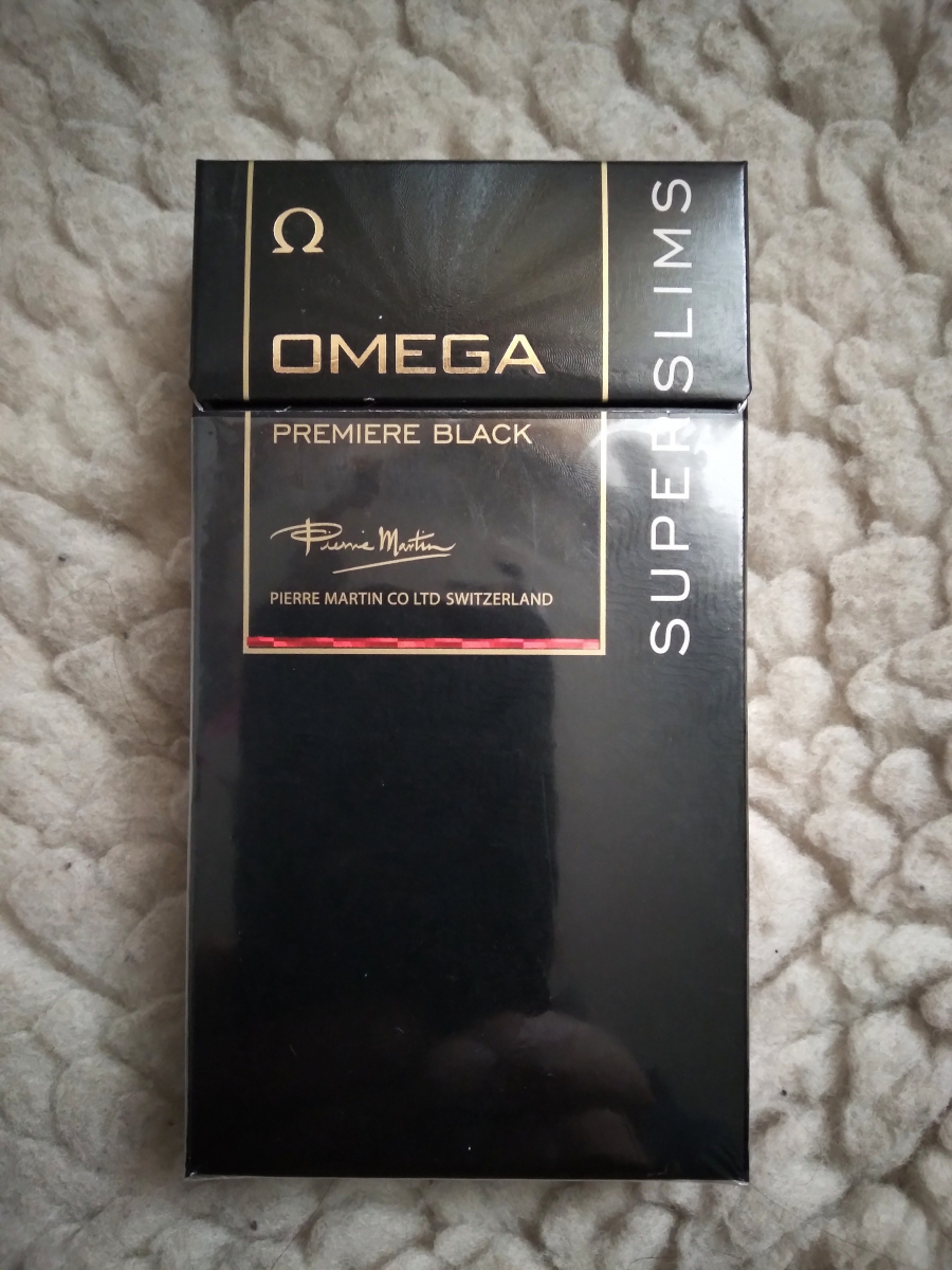 Omega Premiere Black Super Slims